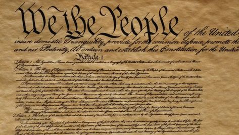 The Future of Cursive Writing is Cursed | www.splicetoday.com Teaching Constitution, We The People Constitution, Separation Of Powers, Social Studies Project, Equal Rights Amendment, Freedom America, Constitutional Convention, Constitutional Amendments, Freedom Of Religion