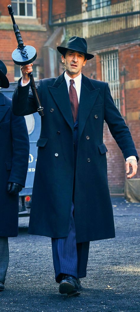 Luca Changretta, Peaky Blinders Suit, Men's Facial Hair, Adrien Brody, Mens Facial Hair Styles, Tommy John, Tv Episodes, Peaky Blinders, Double Breasted Suit Jacket