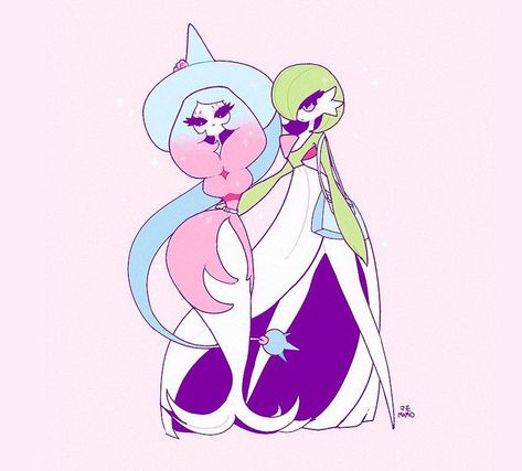 hatterene and gardevoir - mamobot | Hatterene | Know Your Meme Lucario Pokemon, Pokemon Team, Oc Pokemon, Pokémon Stuff, Pokemon Waifu, Pokemon Comics, Pokemon Funny, Pokemon Fusion, Pokemon Teams