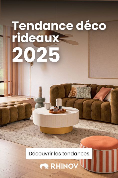 Préparez-vous à découvrir les nouvelles tendances créatives de 2025. Il est temps de renouveler votre espace salon en installant des rideaux. Decor Salon, Deco Salon, Salon Design, Salon Decor, Decor Inspiration, Design