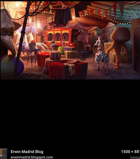 Eliot Kid, Circus Background, King Julien, Spa Studio, Dark Circus, Black Butler Characters, Weta Workshop, Circus Art, Dreamworks Animation