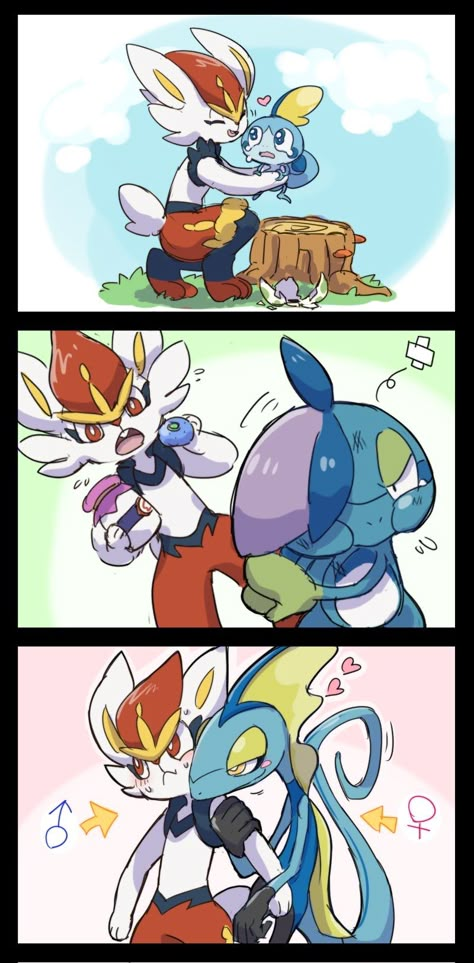 Cinderace X Inteleon, Giratina Pokemon, Lucario Pokemon, Pokemon Starters, Original Pokemon, Cute Pokemon Pictures, Pokemon Oc, Pokemon Ships, Pokemon Images