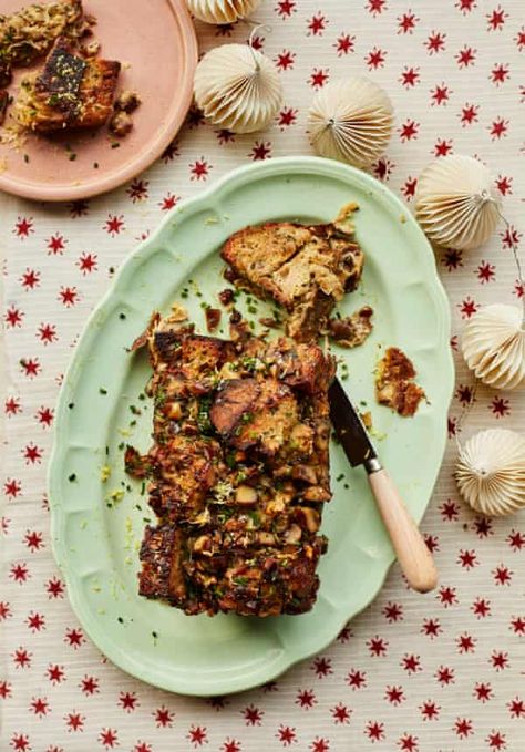 Yotam Ottolenghi's alternative Christmas dinner – recipes | Food | The Guardian Ottolenghi Christmas, Alternative Christmas Dinner, Sweet Potatoes Roasted, Christmas Dinner Recipes, Potatoes Roasted, Ottolenghi Recipes, Spatchcock Chicken, Garlic Uses, Alternative Christmas