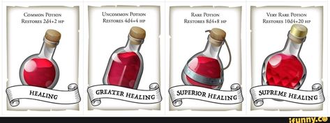 Tap to see the meme Healing Potion, Dnd Crafts, Fantasy Map Making, Dragons 5e, Dungeon Master Screen, Dungeon Master's Guide, Dungeons And Dragons 5e, D D Items, Dungeons And Dragons Classes