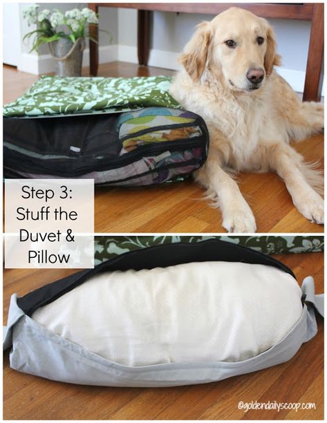 Homemade Dog Beds For Large Dogs, Dog Bed Diy Large, Diy Dog Bed Pillow, Puppy Games, Dog Bed Sewing Pattern, Puppy Clothes Girl, Dog Beds Homemade, Durable Dog Bed, Extra Large Dog Bed