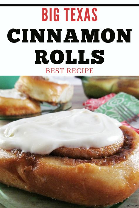 This Easy Cinnamon Roll recipe for these Big Texas Cinnamon Roll makes enough to share with family and friends.  #simplerollrecipe #myturnforus #TexasCinnamonRolls #EasyRollRecipe #bigcinnamonrollrecipe #texascinnamonroll #cinnamonscrolls #BigTexasCinnamonRoll Big Texas Cinnamon Roll, Easy Cinnamon Rolls Recipe, Cinnamon Roll Recipe, Medicine Tips, Cinnamon Rolls Easy, Cream Cheese Glaze, Best Bread Recipe, Big Breakfast, Easy Cinnamon