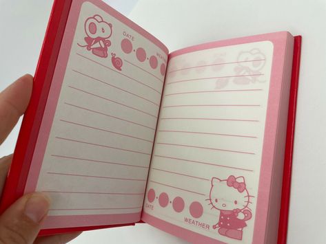 BRAND NEW VINTAGE Hello Kitty Dear Diary Sanrio 1976 1984 - $49.99 | PicClick Hello Kitty Journal, Hello Kitty Daily Planner, Sanrio Amiibo Cards, Hello Kitty Diary, Hello Kitty Notebook Label, Hello Kitty School Supplies Notebooks, Picnic Cafe, Hello Kitty Book, Animal Crossing Amiibo Cards