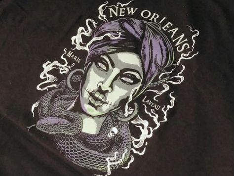 Marie Laveau Marie And Duchess Tattoo, Marie Laveau Tattoo, Legend By Marie Lu Art, Marie Laveau Tomb, Laurence V Artiste Tattoo, Marie Laveau, Horror Art, Graphic Design Art, Portrait Tattoo