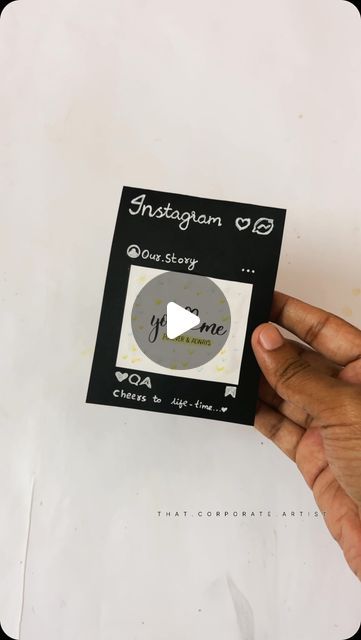 Jo🦋 | Art | Diy Gifts on Instagram: "Cute and easy instagram pop up card ❤️🌸

Follow @that.corporate.artist for more gift ideas
Save it for yourself 

[diy, art and crafts, easy gift ideas to try, popup card ideas, spotify music card, gifts for couples, handmade with love, cute anniversary gifts, thoughtful gifts]

#diy #handmadegifts #aesthetic #diygifts #giftsforher #giftsforhim #couplegifts #handmadewithlove #papercrafts #cutediy #fyp #bhfyp #handmadecards #giftideas #couplegoals #love #reelsinstagram #spotifycard #instagram #trending" Easy Gift Ideas, Music Card, Cute Anniversary Gifts, Card Gifts, Gifts For Couples, Crafts Easy, Art And Crafts, Cute Diys, Easy Gifts