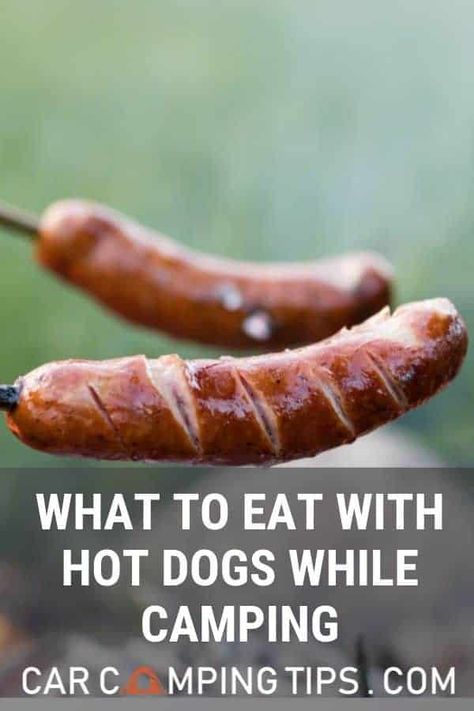 Camping Sides, Hot Dog Sides, Grilled Cheese Hot Dog, Hot Dog On A Stick, Waffles Maker, Hot Dog Recipes, Campfire Food, Dog Camping, Vegetable Nutrition