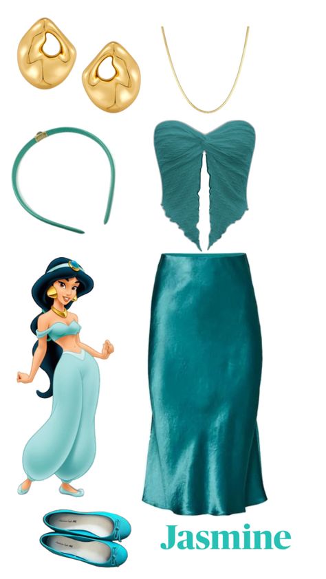 Princess Jasmine Halloween Costume, Disney Princess Jasmine Costume, Tinkerbell Halloween Costume, Jasmine Halloween Costume, Purim Costumes, Princess Jasmine Costume, Disney Princess Jasmine, Blue Costumes, Cute Couple Halloween Costumes