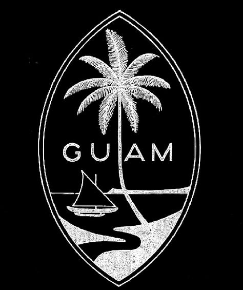 Guam Iphone Wallpaper, Guam Seal Tattoo, Straw Drawing, Guam Tattoo, Seal Tattoo, Guam Seal, Polynesian Art, Iphone Backgrounds, Pop Art Wallpaper