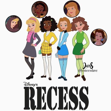 Recess Disney, Disney Recess, Disney Modern, Disney Princess Villains, Disney Fairy, Twisted Disney, Salamanca, Disney Princesses, Maleficent