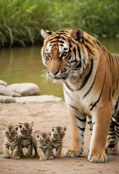 Baby Wild Animals, Wild Animals Pictures, Exotic Cats, Pet Tiger, Cute Tigers, Majestic Animals, Cute Wild Animals, Cute Animal Pictures, Cute Cats And Dogs