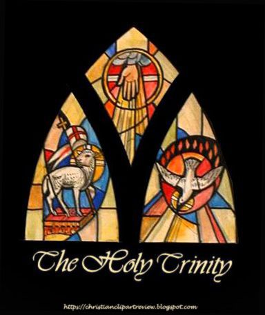 Holy Trinity Symbol, Catholic Church Stained Glass, Trinity Symbol, Church Banners Designs, Catholic Symbols, Stained Glass Windows Church, Stained Glass Church, زجاج ملون, The Holy Trinity