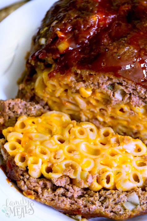 Bacon Wrapped Mac And Cheese Stuffed Meatloaf, Mac N Cheese Meatloaf, Meatloaf Recipe With Cheese, Cheese Stuffed Meatloaf, Stuffed Meatloaf, Best Mac N Cheese Recipe, Italian Meatloaf, Meatloaf Dinner, Meatloaf Ingredients