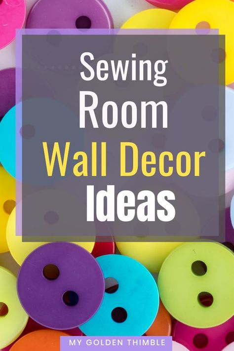 Sewing Room Decorating Ideas, Sewing Room Decorations, Small Sewing Room, Sewing Room Organization Ideas, Room Creative Ideas, Embellishments Fashion, Small Sewing Rooms, How To Sew Clothes, Room Printables