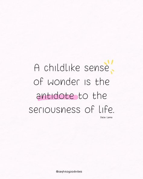 Keep your sense of wonder alive, no matter your age. It's the key to staying curious, joyful, and fully alive. 🌟🎨 📘 Quote from "The Book of Joy" by Dalai Lama and Desmond Tutu. #InnerChild #Wonder #StayCurious #PersonalGrowth #JoyfulLiving #PositiveThinking #Inspiration #SelfCare #Happiness #Playfulness #LiveFully Desmond Tutu Quotes, The Book Of Joy, Lama Quotes, Dalai Lama Quotes, Fully Alive, Desmond Tutu, Dalai Lama, Inner Child, Daily Motivation