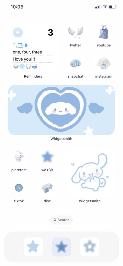 Sanrio Blue Widgets, Blue Cinnamoroll Aesthetic Wallpaper Ipad, Cinnamoroll Iphone Layout, Cinnamonroll Widget Ideas, Cinnamoroll Ipad Theme, Sanrio Aesthetic Phone Theme, Cinamoroll Theme Phone, Cinnamonroll Sanrio Homescreen Layout, Cinnamon Roll Phone Theme