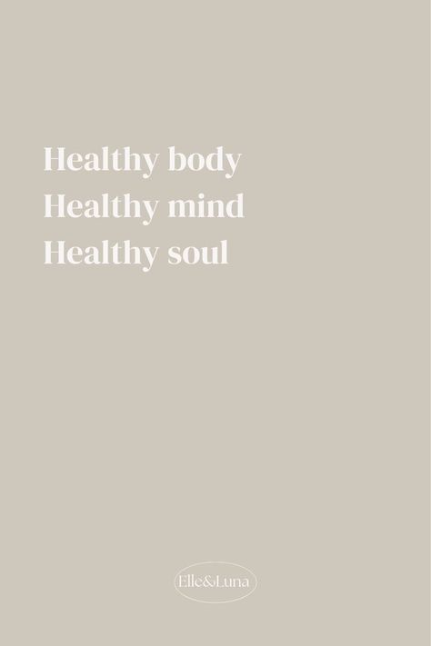 Healthy Lifestyle Quotes Motivation, I Am Healthy Body Mind Soul, Healthy Body And Mind For Vision Board, Healthy Mindset Wallpaper, Healthy Mind Healthy Body Quotes, Goal Body Quote, Healthy Body And Mind Quote, Healthy Body Visual Board, Healthy Moodboard Aesthetic