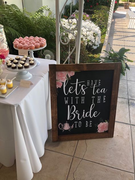 Tea Party Chalkboard Sign, Tea Party Dessert Table, Tea Party Sign, Tea Party Tablescape, Bridal Shower Chalkboard, Bridal Shower Tea Party Theme, Tea Party Wedding Shower, Tea Party Desserts, Tea Party Tea