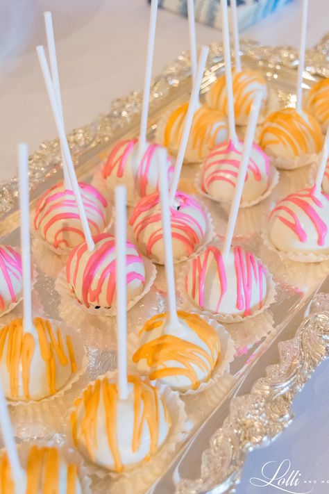 Groovy Theme Dessert Table, Preppy Pink And Orange Birthday, Pink And Orange Desserts, Pink Orange And Gold Grad Party, Pink Orange Green Birthday, Orange And Pink Decor Party, Pink And Orange Party Ideas, Pink Orange And Yellow Party, Pink And Orange Themed Party