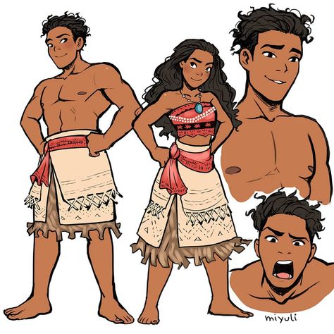 27.9 k mentions J’aime, 125 commentaires - Miyuli (@miyuliart) sur Instagram : "What if Moana had a twin brother? 😀  #disney #moana #disneygenderbend" Disney Gender Swap, Gender Bent Disney, Disney Gender Bender, Deco Disney, Disney Au, Hiro Big Hero 6, Anime W, Disney Princes, Disney Boys