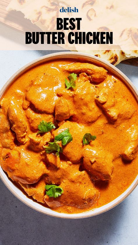 It's all about the sauce. Homemade Butter Chicken Sauce, Butter Chicken Recipes, Weekday Dinner Ideas, Chicken Makhani, Indian Comfort Food, Butter Chicken Sauce, Chicken Sauce Recipes, Yummy Healthy Recipes, Cottage Food