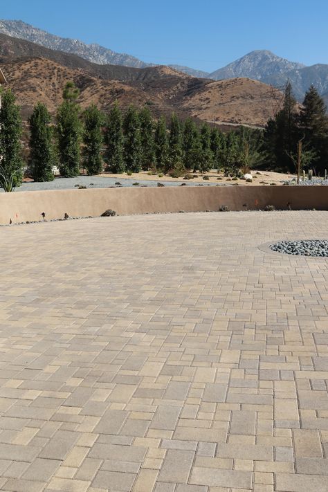 Don't you just love the color combination between our Combo Classic and the gorgeous view? We sure do! #ackerstone #pavers #ackerstonepavers #comboclassic #icpi Ackerstone Pavers, Paver Ideas, Patio Pavers, House Color, Paver Patio, Backyard Makeover, Gorgeous View, Patio Ideas, Backyard Pool