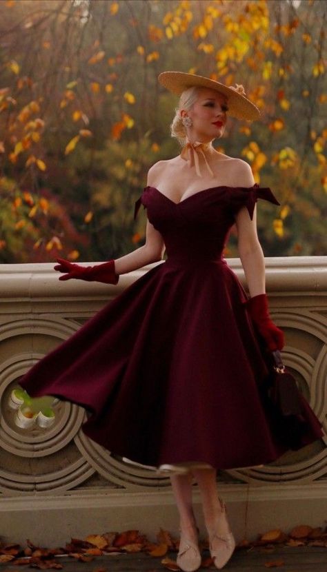 The Pretty Dress Company, فستان سهرة, Valentines Outfits, Vestidos Vintage, Moda Vintage, 50s Fashion, Vintage Glamour, 1950s Fashion, Mode Vintage