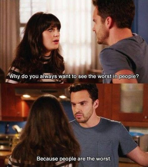 New Girl Memes, New Girl Funny, New Girl Tv Show, Quotes Distance, Nick And Jess, New Girl Quotes, Nick Miller, Tv Show Quotes, Tv Quotes