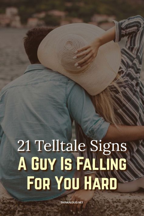 You kinda like this guy, but you aren’t sure whether he’s interested in you. Thankfully, he doesn’t have to say it because there are telltale signs a guy is falling for you that say it for him. Understanding Men, Fall For You, This Guy, Family Life, A Man, Like You, Signs, Feelings