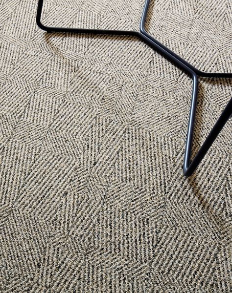 Elegant, understated, and rich. This classic tweed pattern is similar in look and feel to a flat weave rug. This is a random pattern and no two tiles are alike. The pattern will not align. | Tweed Indeed - Pearl Industrial Carpet, Carpet Tiles Office, Flor Rug, Basement Carpet, Commercial Carpet Tiles, Textured Carpet, Carpet Squares, Carpet Texture, Carpet Trends