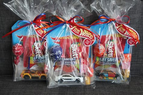 Wheels Themed Birthday Party, Hot Wheels Themed Birthday Party, Monster Truck Birthday Party Ideas, Race Car Party Favors, Truck Birthday Party Ideas, Hot Wheels Birthday Party, Cars Party Favors, Monster Truck Birthday Party, Hotwheels Birthday Party