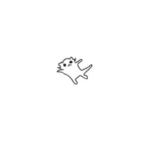 Drawn Cats Aesthetic, Doodle Cat Pfp, Cat Widgets Drawing, Drawn Cat Pfp, Cat Doodle Pfp, Funny Cat Doodles, Funny Cat Drawings, Drawn Pfp, Poorly Drawn Cats