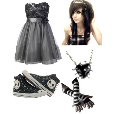 Emo Ball Emo Graduation Outfit, Emo Hoco Dresses, Emo Sweet 16, Emo Prom, Emo Party, Prom Dress 2012, 2000s Emo, Prom Inspo, Emo Dresses