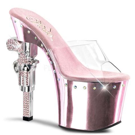 Clear Platform Shoes, High Platform Shoes, 7 Inch Heels, Pleaser Heels, Clear Sandals, Prom Heels, Rhinestone Shoes, Platform Stilettos, Shoe Art