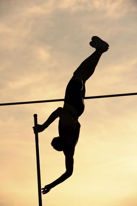 Pole Vault the coolest and funnest sport ever! Track And Field Quotes, Lolo Jones, Track Quotes, Nike Quotes, Running Marathon, Cross Country Running, Pole Vault, Training Running, Sport Quotes