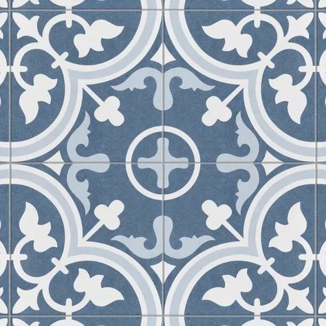 Merola Tile Duart 9.75" x 9.75" Porcelain Patterned Wall & Floor Tile & Reviews | Wayfair Villa Lagoon Tile, Patterned Tile, Fireplace Facade, Patterned Wall, Best Floor Tiles, Tile Trends, Merola Tile, Tile Saw, Cement Tiles