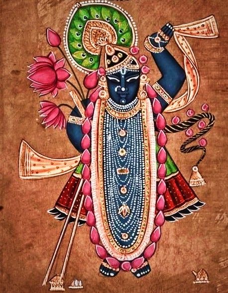 Shrinathji Rangoli Designs, Shreenathji Painting On Canvas, Shreenathji Painting Sketch, Shreenathji Rangoli Design, Shreenathji Rangoli, Shrinathji Pichwai Paintings, Pattachitra Art, Indian Traditional Paintings, Mural Art Design