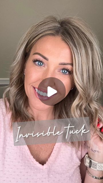 Ashley Erickson on Instagram: "If you tuck your hair, try this instead 😍 All you need is one hair elastic! 
.
.
#hairreel #reelhair #easyhair #finehair #finehairstyles #finehairproblems #finehairsolutions #finehaircut #finehairtips #hair #hairideas #hairtutorials #beauty #haircut #haircolor #everydayhair #hairhack #hairhacks #easyhair #hairvideo #hairvideos #hairtuck #simplehairstyles #simplehair #simplehairdo" Ashley Erickson Hair, Ashley Erickson, Med Hair, Fine Hair Cuts, Fine Hair Tips, Hair Tuck, Easy Hairdos, Easy Hairstyles For Medium Hair, Hair Elastic