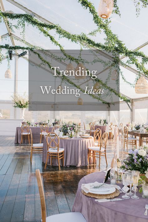 Our 2024 brides are loving these fun wedding trends–and we think you will, too! From unique themes to unexpected décor ideas, discover your newest obsession from the hottest trends in weddings today, now on the blog! | Photo: Rebecca Love Photography | Wedding Planners: Handy & Dallaire Events Wedding Statement Decor, 2024 Wedding Colour Trends, Spring 2024 Wedding Trends, Wedding Trends 2024 Colors, Party Decor Trends 2024, Newest Wedding Trends, Bride 2024 Trends, Weddings 2024 Trends, Spring Wedding 2024