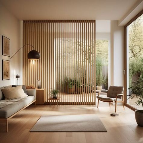 Interior Deisgn, Wooden Room Dividers, Chic Interior Design, Stunning Interior Design, Living Room Partition, Living Room Partition Design, Room Partition Designs, 아파트 인테리어, Room Partition