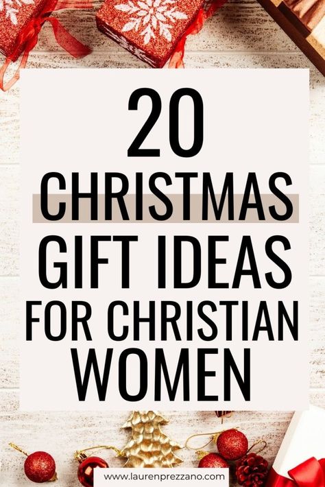 Discover 20 Christmas gift ideas for Christian women | Christmas gift ideas for women | Christmas gift ideas for Christmas | Christian Christmas gift ideas Mass Christmas Gift Ideas, Christ Centered Gifts, Gifts For Religious Women, Rs Christmas Gifts, Homemade Christian Christmas Gifts, Spiritual Christmas Gifts, Christmas Gifts For Christian Women, Bible Verse Crafts For Women, Sunday School Teacher Christmas Gifts