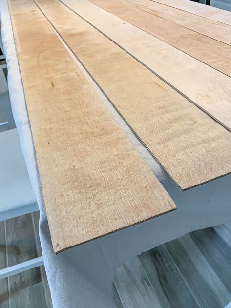 Diy Planked Ceiling, Diy Panel Ceiling, Mdf Shiplap Ceiling, Paneling On Ceiling Diy, Diy Ceiling Makeover, Shiplap Rv Ceiling, Diy Kitchen Ceiling Ideas, Ceiling Boards Ideas, Plank Porch Ceiling