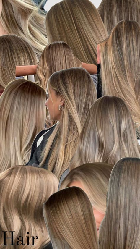 Blonde Highlights For Winter, Almost Blonde Hair, Natural Level 7 Hair Color, Cool Toned Dirty Blonde Hair, Level 8 Blonde Hair, Cold Hair Color, Winter 2024 Hair Color Trends, Moneypiece Hair Blonde, Natural Dirty Blonde Hair