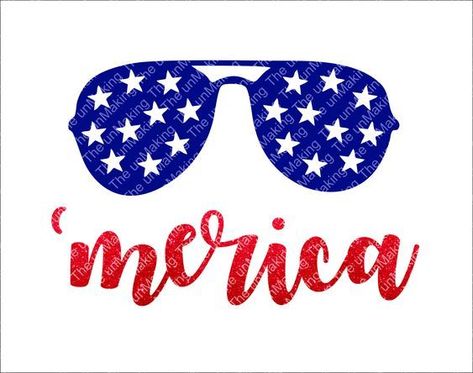 Merica Svg, Fourth Of July Svg, Silhouette Cameo Crafts, Halloween Trends, Funny 4th Of July, Patriotic Svg, Back To School Svg, Fourth Of July Shirts, 4th Of July Svg