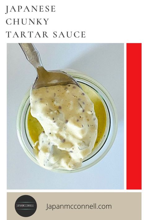 This easy homemade Japanese tartar sauce is better than anything (especially you're hungry) you can buy at the store. It’s creamy, refreshing, kicking, filling, and perfect for serving next to your favorite deep-fried dishes and sandwiches. Mayonnaise provides the whole balance of flavor in this tartar sauce. For the best tartar sauce, (and this recipe is made with Japanese mayo,) you've gotta try Japanese mayonnaise. Pickles add crunch and flavor to the sauce. Japanese Tartar Sauce Recipe, Best Tartar Sauce, Japanese Pork Cutlet, Japanese Mayonnaise, Pork Cutlet Recipes, Japanese Mayo, Okonomiyaki Sauce, Super Healthy Snacks, Japanese Egg