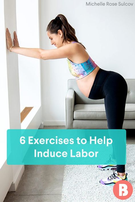 Ready to put pregnancy behind you and meet your child? Try out these expert-recommended exercises to help move labor along. Prelabor Stretching, Exercises To Start Labor, Labor Exercises Induce, Exercises To Help With Labor, Yoga Poses To Induce Labor, Exercises To Open Pelvis For Labor, Dilation Exercises, Labour Exercises, Labor Prep Exercises