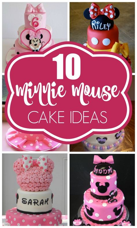 Minnie Mouse Cake Ideas, Mouse Cake Ideas, Minnie Mouse Cakes, Minnie Mouse Cake Design, Mini Mouse Birthday Cake, Twodles Birthday, Minnie Y Mickey Mouse, Minnie Mouse Birthday Cakes, Minnie Mouse 1st Birthday